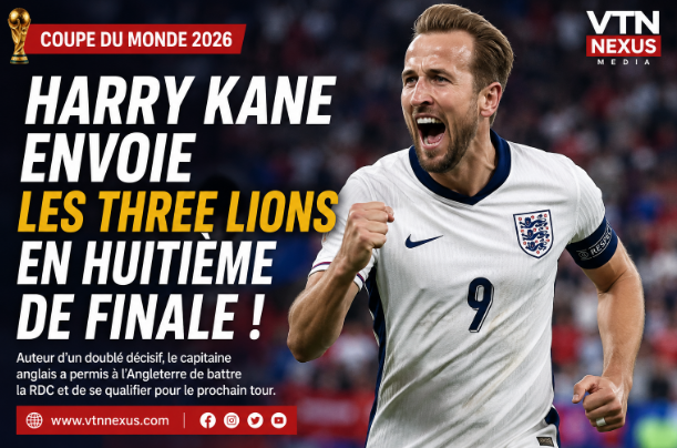 ⚽ Harry Kane envoie les Three Lions en huitième de finale ! Harry Kane